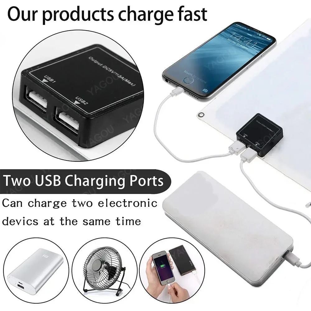 Portable Sunpower Solar Panel  - огляд і ціна Solar Emergency Charger