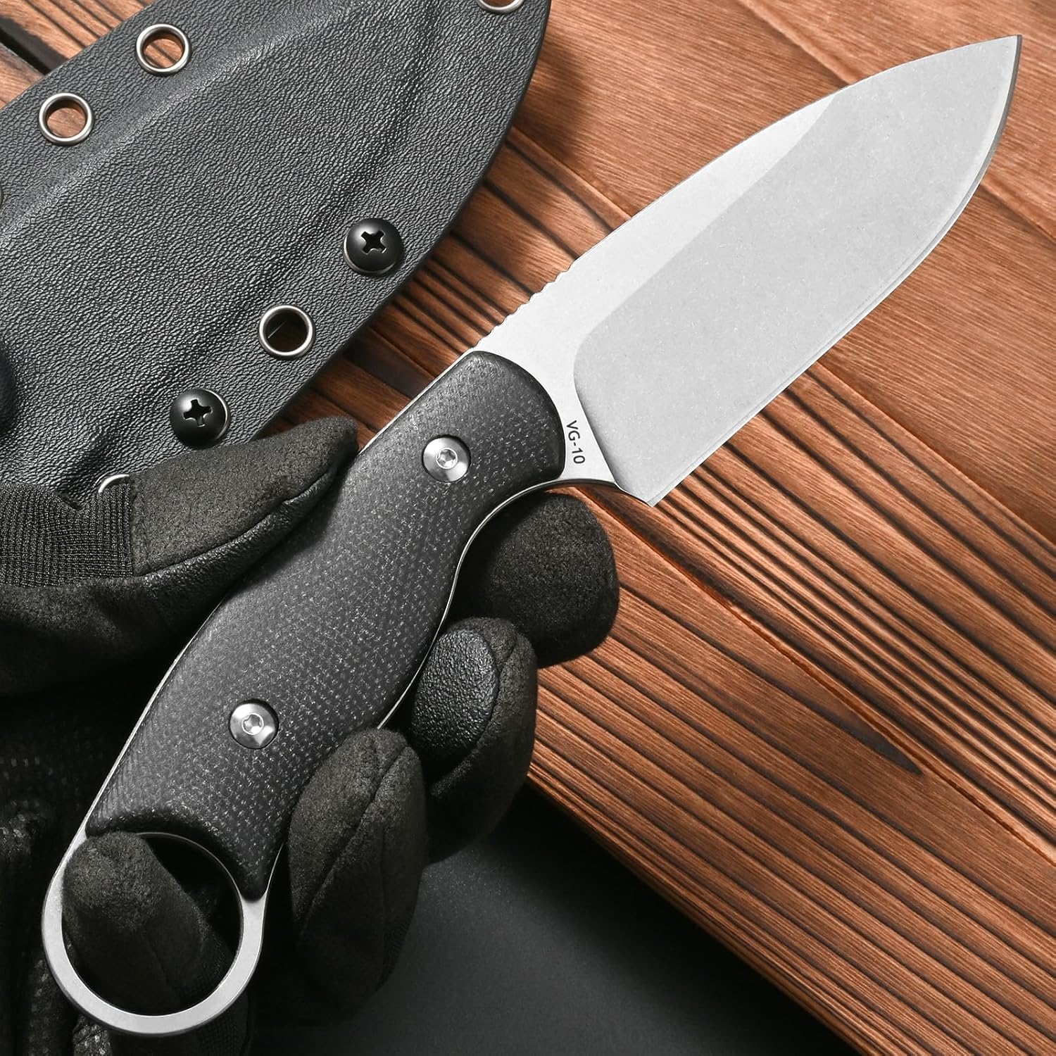 Eafengrow FF116 Fixed Blade Kn - огляд і ціна Bushcraft Knife Fixed