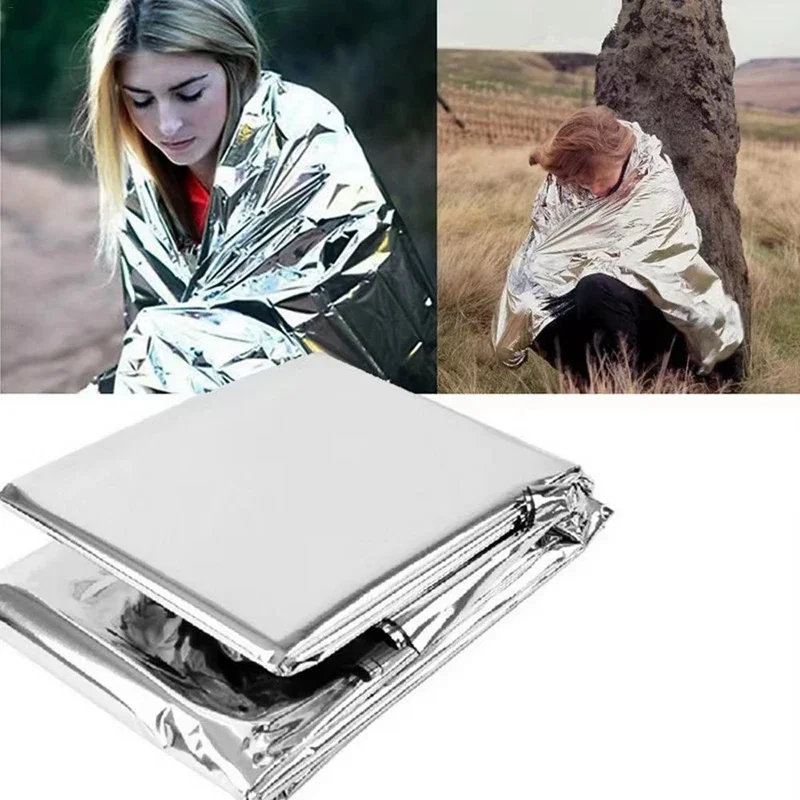 160*210cm 3 PCS Emergency Myra - огляд і ціна Survival Blanket Reflective