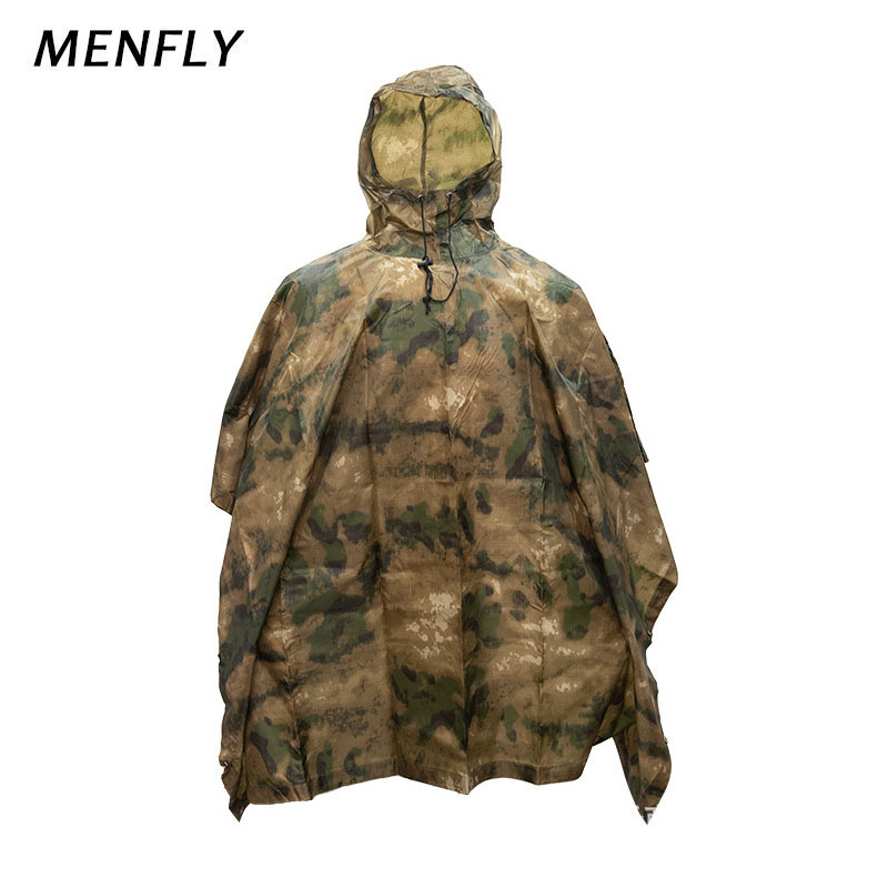 MENFLY ATFG Moss Camouflage Ta - огляд і ціна Emergency Poncho Rain
