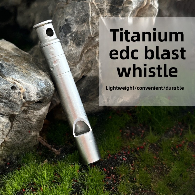 Titanium Alloy Survival Whistl - огляд і ціна Emergency Whistle Loud