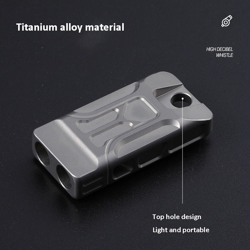 Titanium Alloy Whistle Multifu - огляд і ціна Emergency Whistle Loud