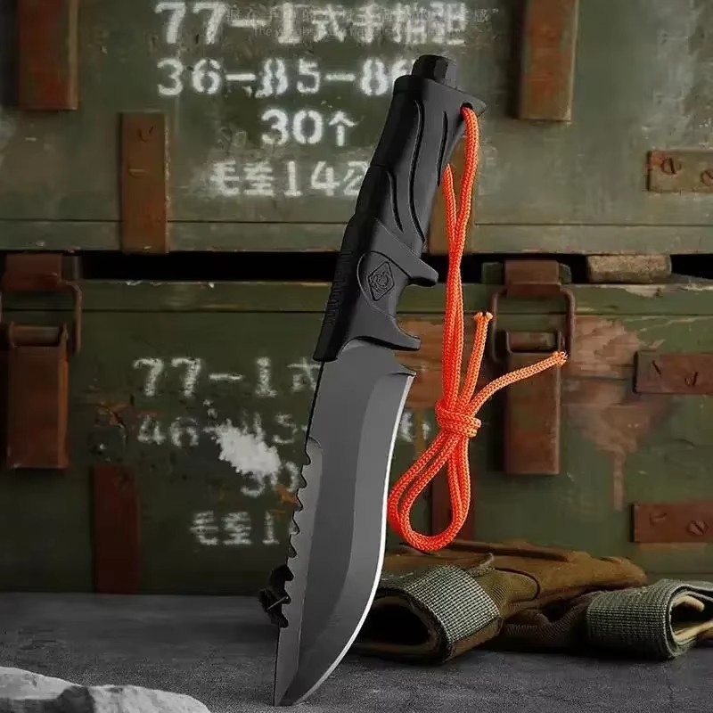 Outdoor High hardness straight - огляд і ціна Bushcraft Knife Fixed