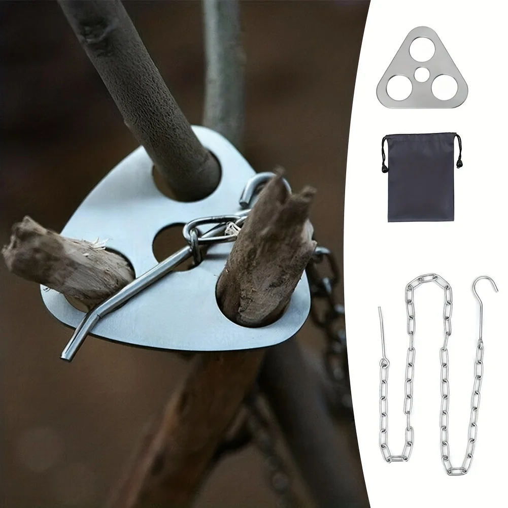 Outdoor BBQ Tripod Portable De - огляд і ціна Fire Starting Kit
